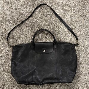 Longchamp Cuir leather large Bag